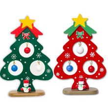 Load image into Gallery viewer, Christmas Tree Small Ornament Mini Painted