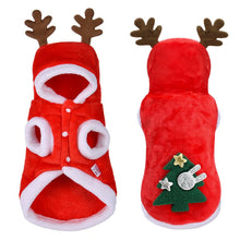 Load image into Gallery viewer, Christmas Dog Clothes Small Dogs Santa Costume for Pug Chihuahua Yorkshire Pet Cat Clothing Jacket Coat Pets Costume