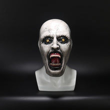 Load image into Gallery viewer, The Nun Horror Mask Cosplay Valak Scary Latex Masks with Headscarf Veil Hood Full Face Helmet Horror Costume Halloween Prop