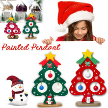 Load image into Gallery viewer, Christmas Tree Small Ornament Mini Painted