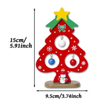 Load image into Gallery viewer, Christmas Tree Small Ornament Mini Painted